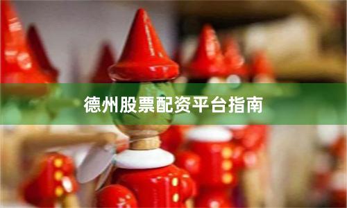 德州股票配资平台指南
