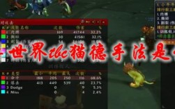 魔兽世界正式服猫德输出手法？魔兽世界6.0 猫德