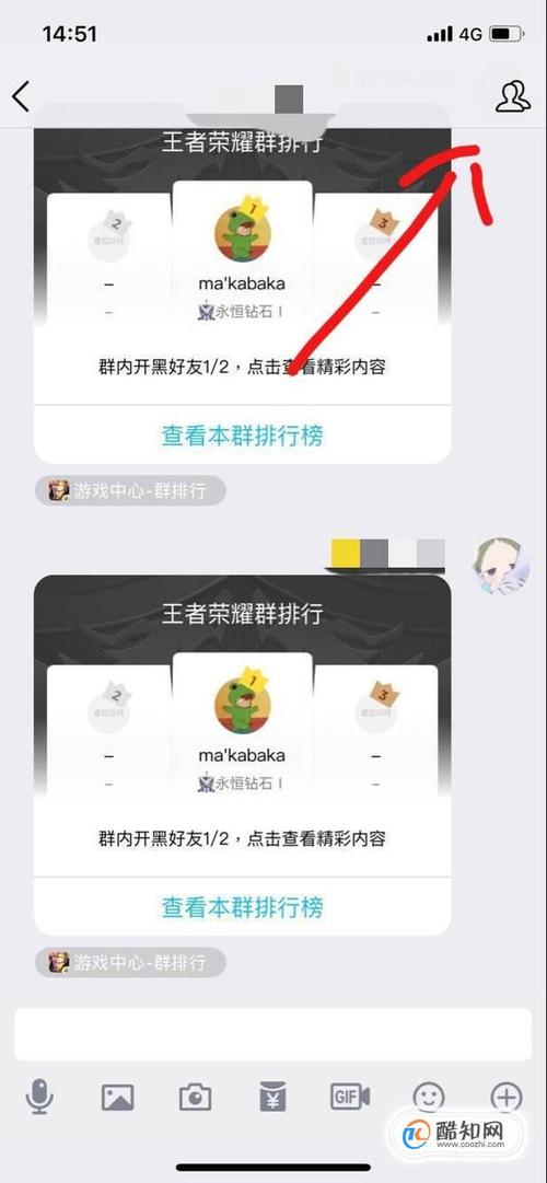 qq怎么查王者荣耀群排名？(王者荣耀扣扣群排行榜怎么看)-图3