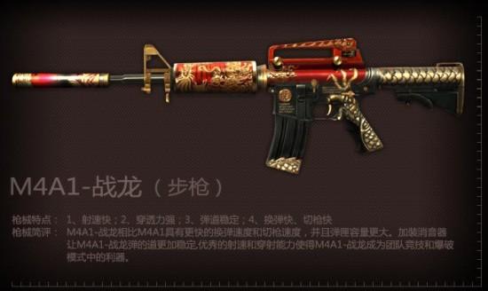 CF手游赏金模式武器价格一览，赏金买哪些武器划算？(m4a1御龙套装效果)-图2