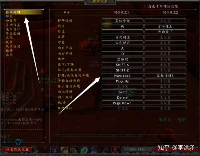 魔兽世界DZ键位设置？魔兽世界 鼠标滚轮-图1